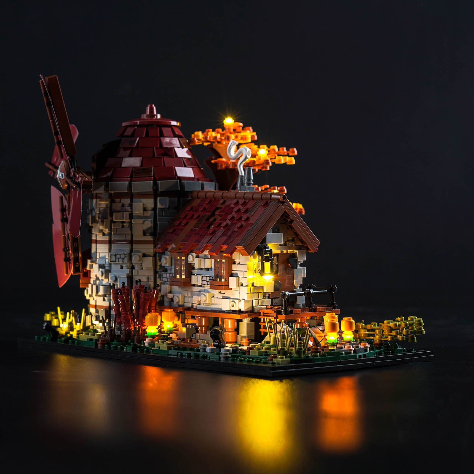 MOC-31613 Medieval Dynamic Castle Windmill for Lego