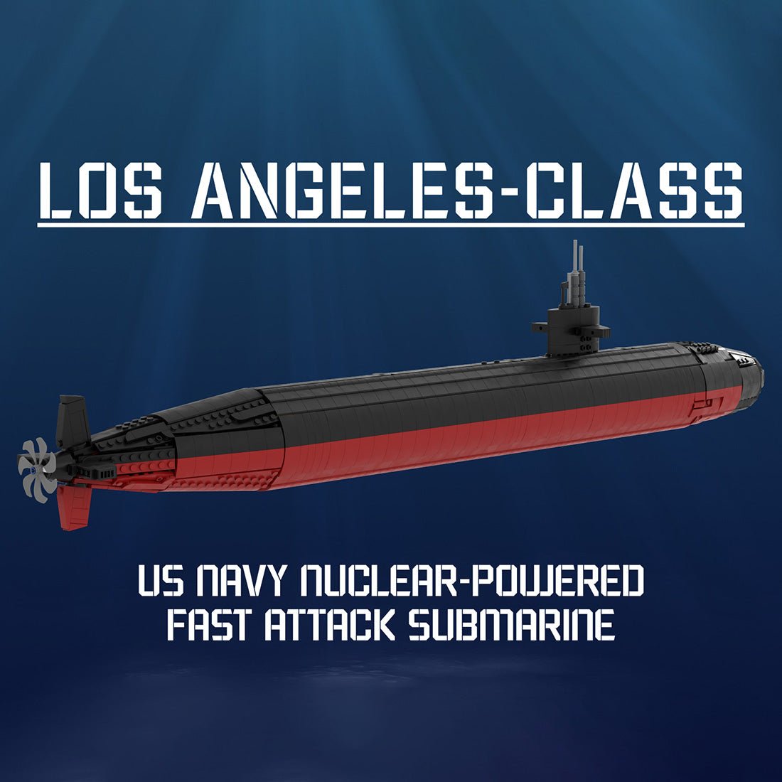 1/125 UCC Los Angeles - class Submarine - LesDiy