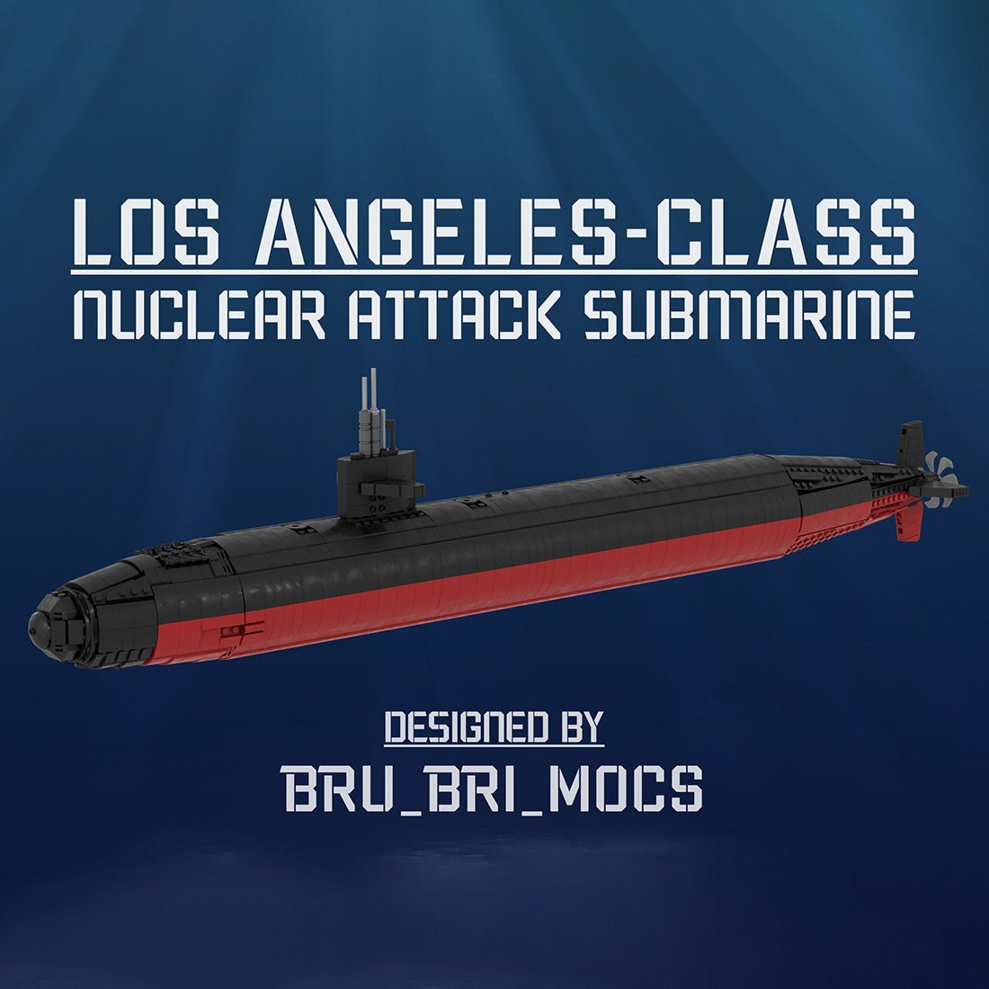 1/125 UCC Los Angeles - class Submarine - LesDiy