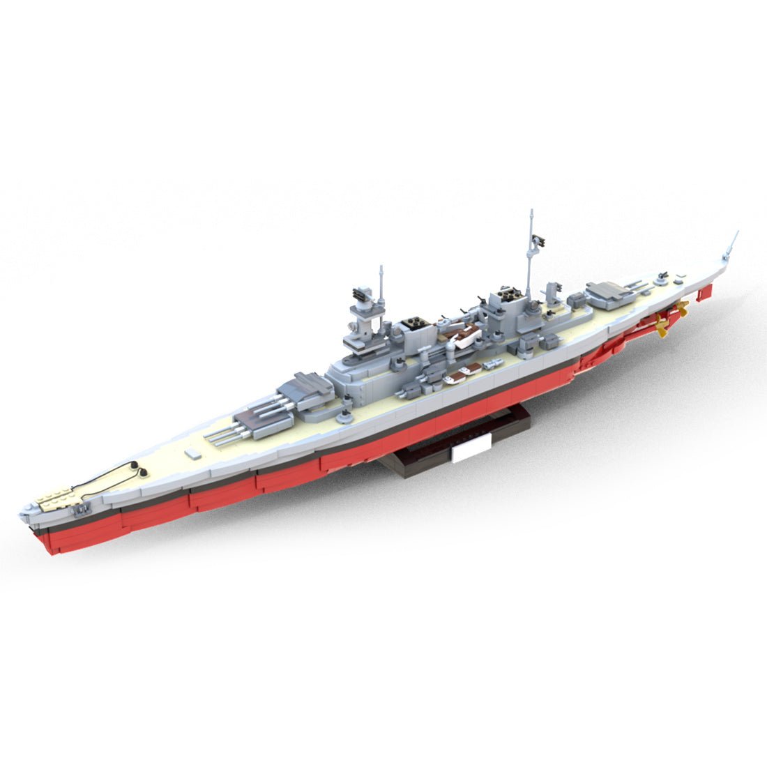 1/300 O - Class Battlecruiser Argyle Military Maritime Warship - LesDiy - 