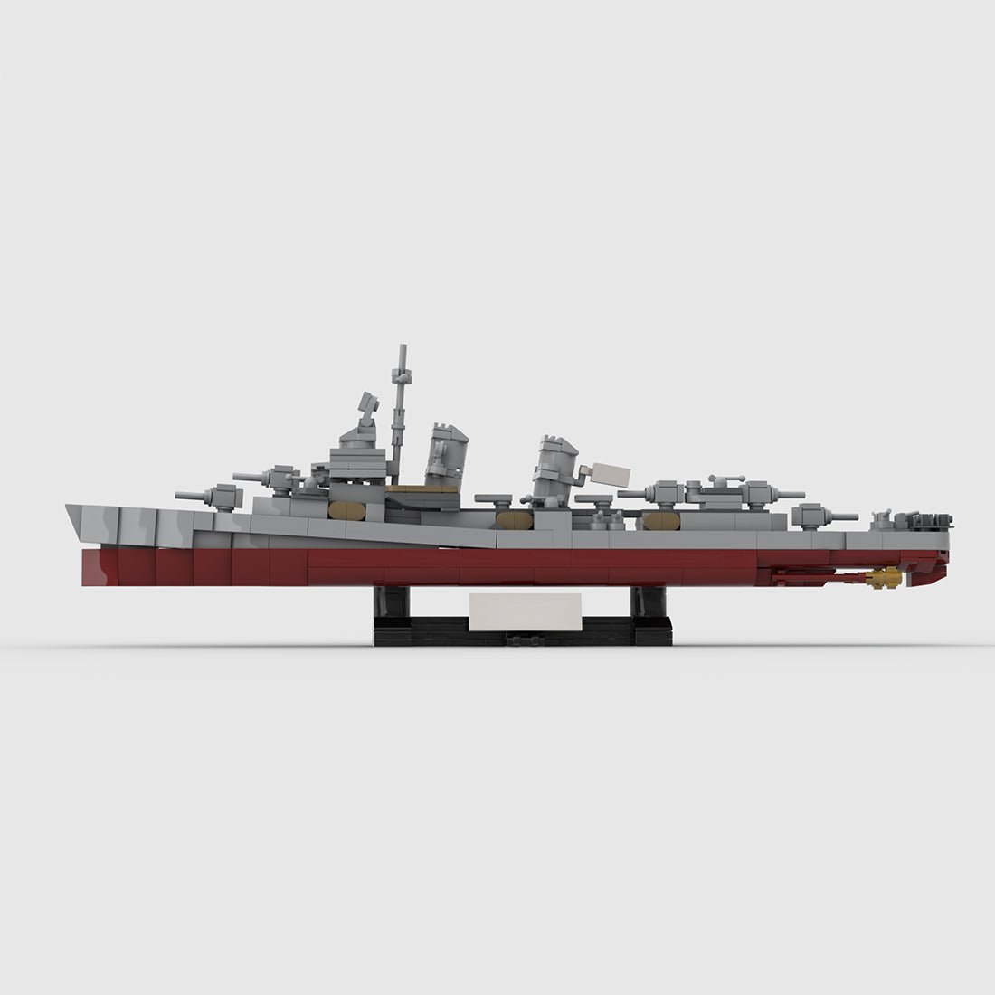 1/300 Scale DD - 557 Johnston Class Destroyer - LesDiy - 