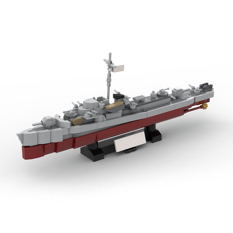 1/300 Scale DE - 413 Military Samuel B. Roberts Destroyer - LesDiy