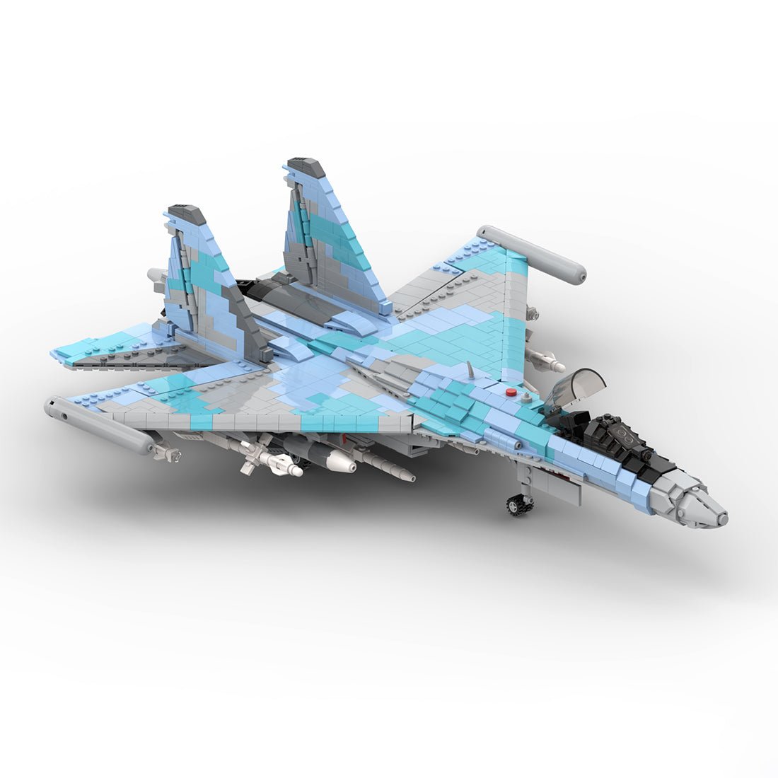 1/35 Scale Su - 35 Fighter Jet - LesDiy