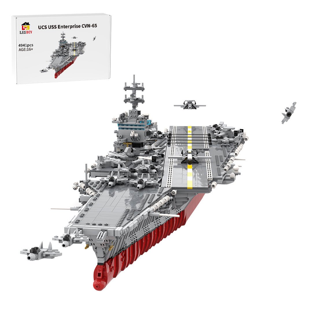 1/350 MOC UCS USS Enterprise CVN-65 Nuclear-powered Aircraft Carrier ...