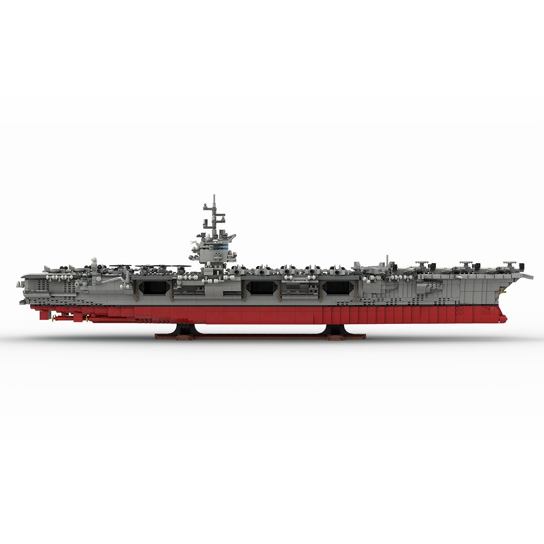 1/350 MOC UCS USS Enterprise CVN - 65 Nuclear - powered Aircraft Carrier Building Blocks - LesDiy - Building Blocks