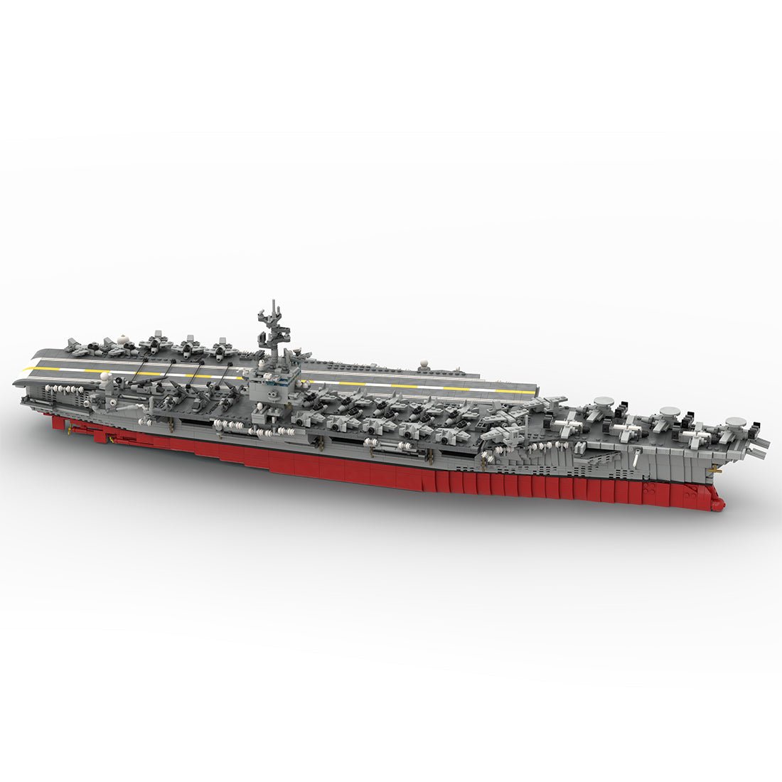 1/350 MOC UCS USS Enterprise CVN - 65 Nuclear - powered Aircraft Carrier Building Blocks - LesDiy - Building Blocks