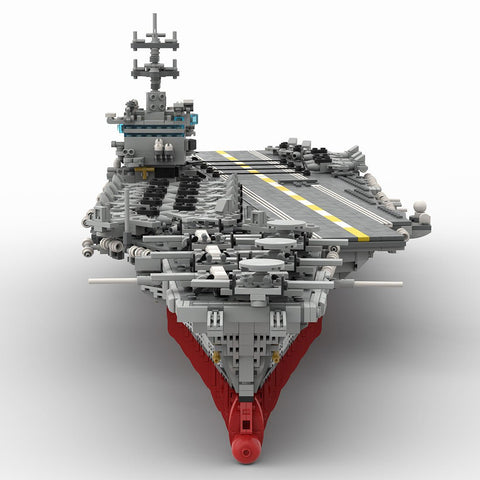 1/350 MOC UCS USS Enterprise CVN - 65 Nuclear - powered Aircraft Carrier Building Blocks - LesDiy - Building Blocks