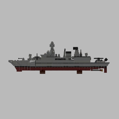 1/485 Scale German F - 124 Sachsen - class Frigate - LesDiy