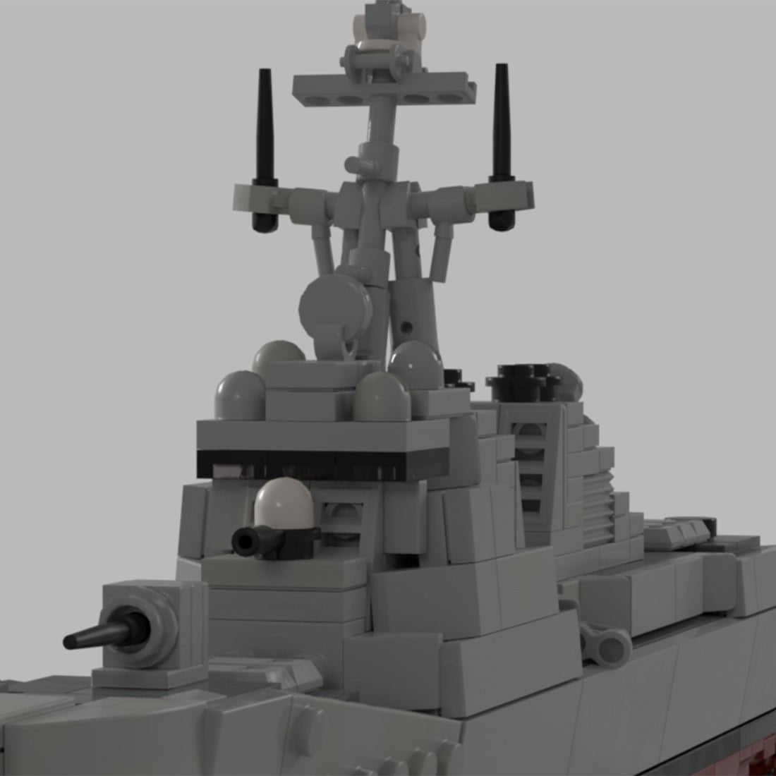 1/485 Scale USS Oscar Austin DDG - 79 Military - LesDiy