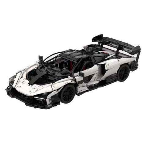 1/8 Scale McLaren Senna Racer Car Tech Building Blocks Set - LesDiy