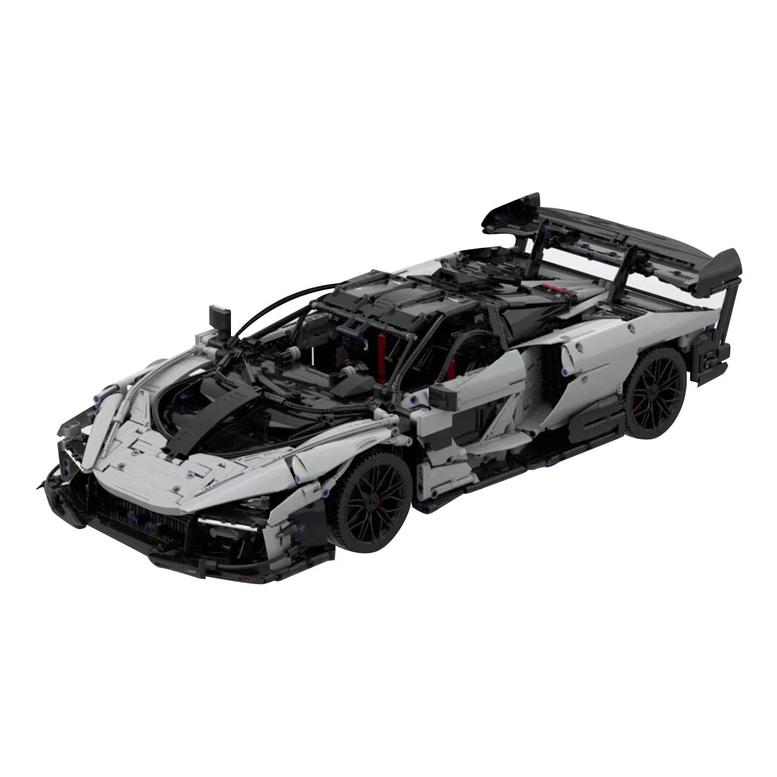 1/8 Scale McLaren Senna Racer Car Tech Building Blocks Set - LesDiy