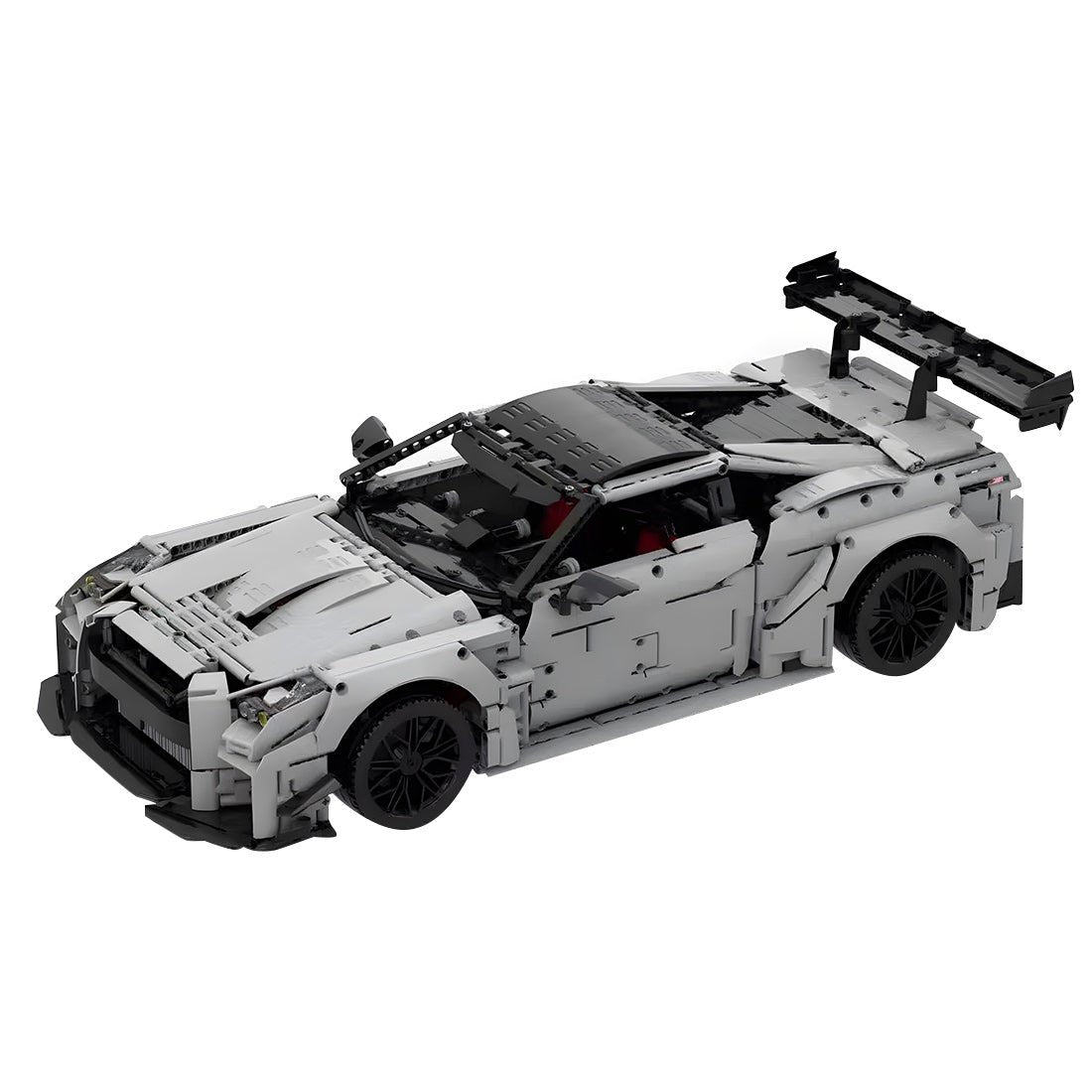 1/8 Scale Nissan GTR - R35 Sports Car Tech Building Blocks Set  - LesDiy - 