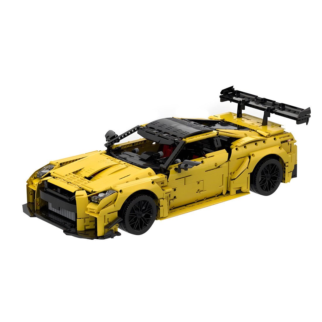 1/8 Scale Nissan GTR - R35 Sports Car Tech Building Blocks Set  - LesDiy - 