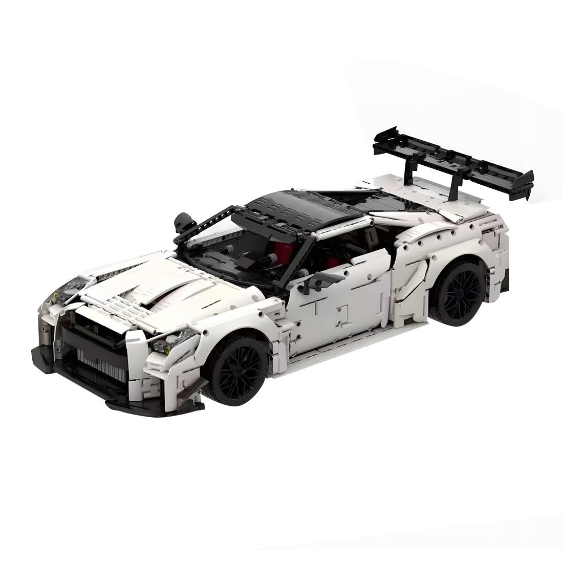 1/8 Scale Nissan GTR - R35 Sports Car Tech Building Blocks Set  - LesDiy - 