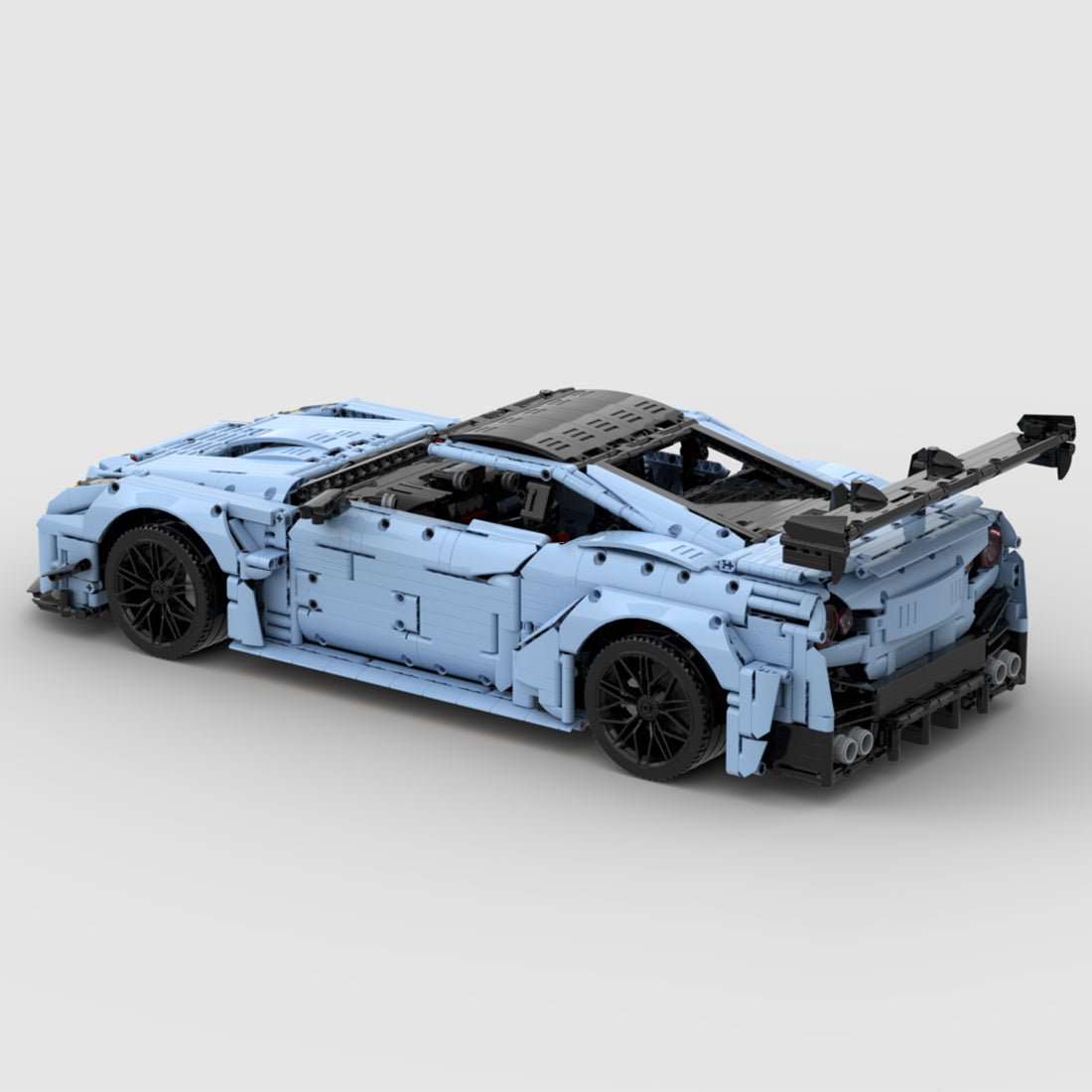 1/8 Scale Nissan GTR - R35 Sports Car Tech Building Blocks Set  - LesDiy