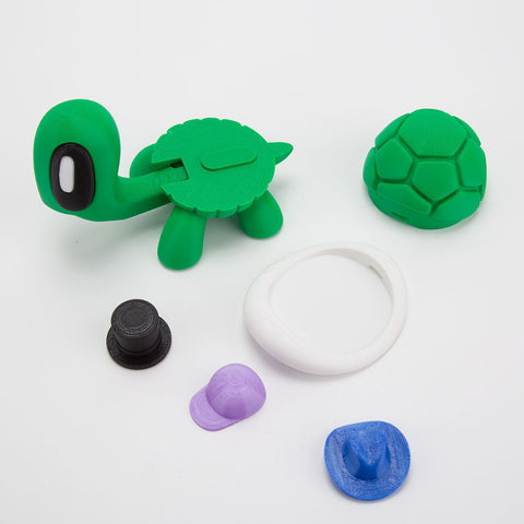 3D Printed Turtle with Movable Joints - LesDiy