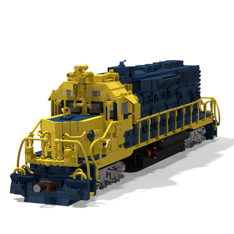 ATSF 5134 Diesel Locomotive Model | LesDiy.com