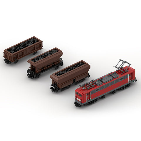 MOC-108963 BR150 Coal Wagon Train Model