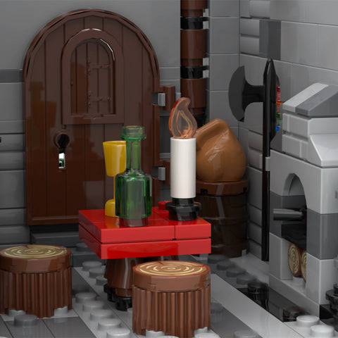 MOC-109653 Medieval Tower House