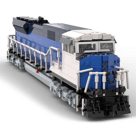 MOC-125573 EMD SD90/43MAC Salt Fantasy Livery Train Model