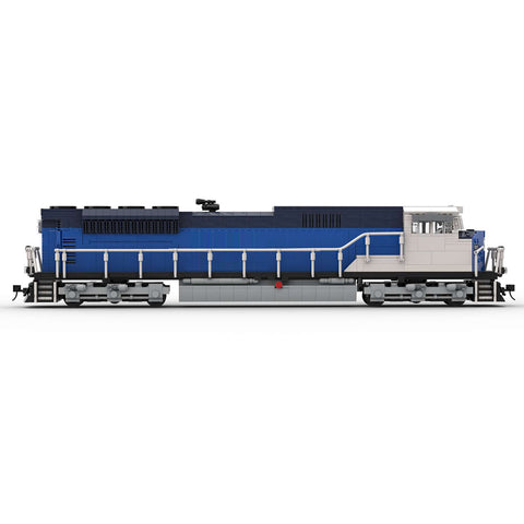 MOC-125573 EMD SD90/43MAC Salt Fantasy Livery Train Model