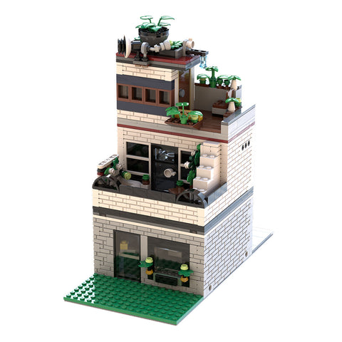 MOC-131435 3-in-1 Fashion Store+Design Studio+Flower Shop