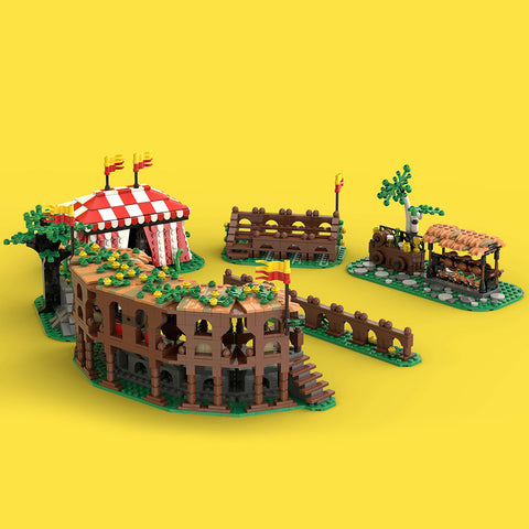 MOC-132180 Medieval Arena Model