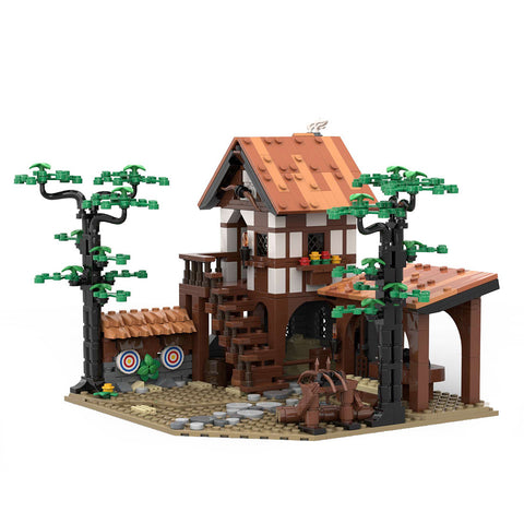 MOC-134494 Archery Range Medieval Pirate Theme Model