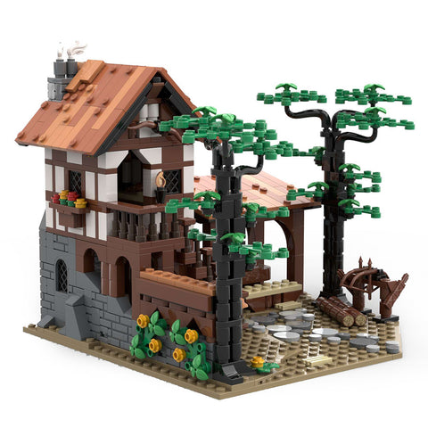 MOC-134494 Archery Range Medieval Pirate Theme Model