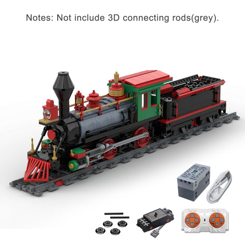 MOC-48524 Winter Christmas Train Model