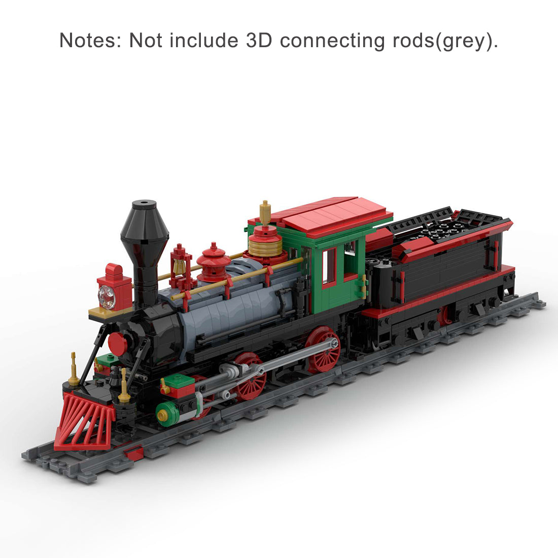 MOC-48524 Winter Christmas Train Model