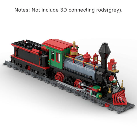 MOC-48524 Winter Christmas Train Model