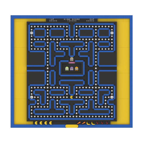 MOC Pac-man 3D Maze Map