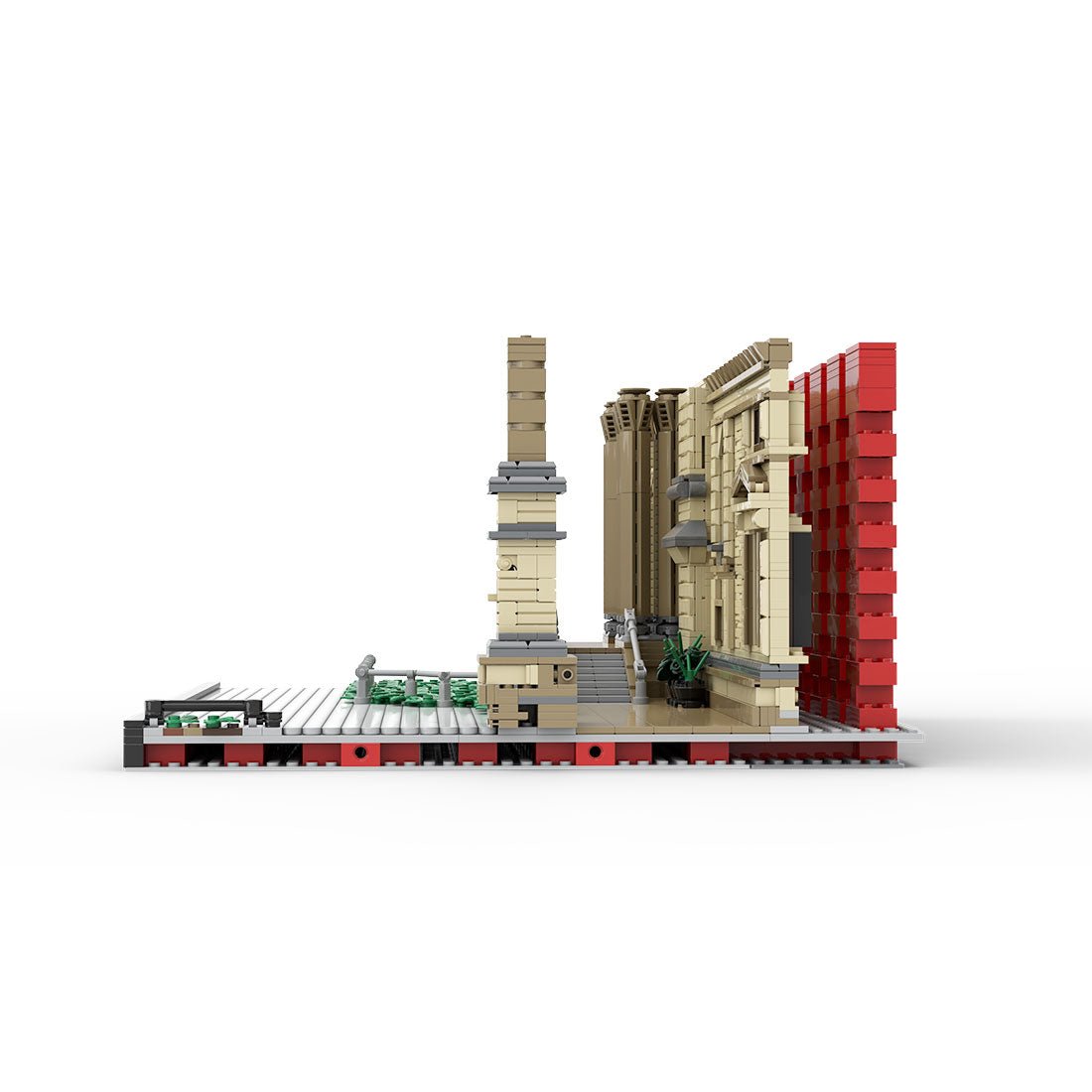 A - 01 Module for MOC - 169060 Berlin Cathedral Building Blocks Set - LesDiy