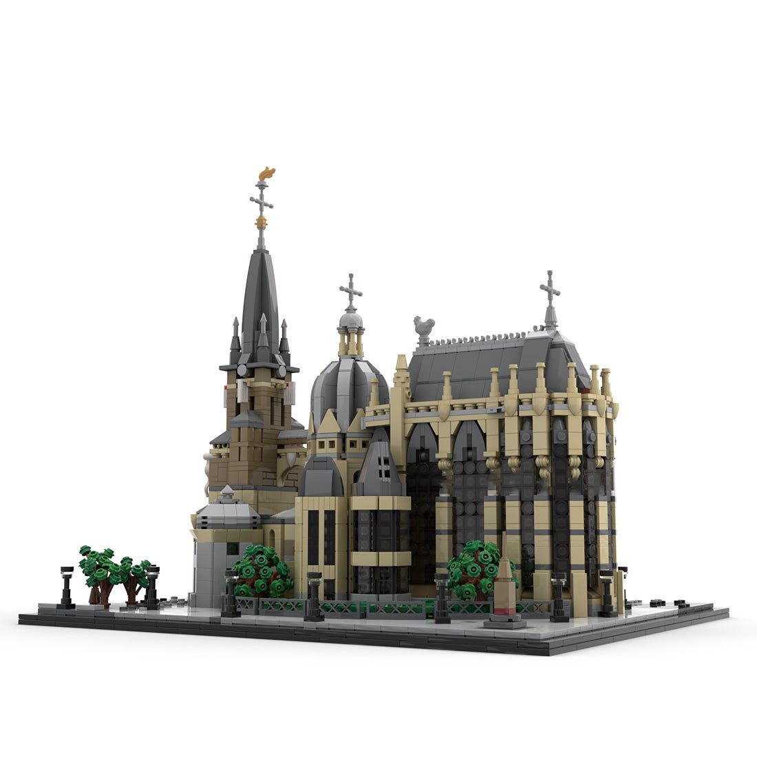 Aachen Cathedral Model - LesDiy