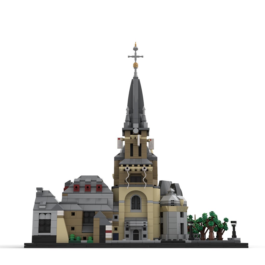 Aachen Cathedral Model - LesDiy