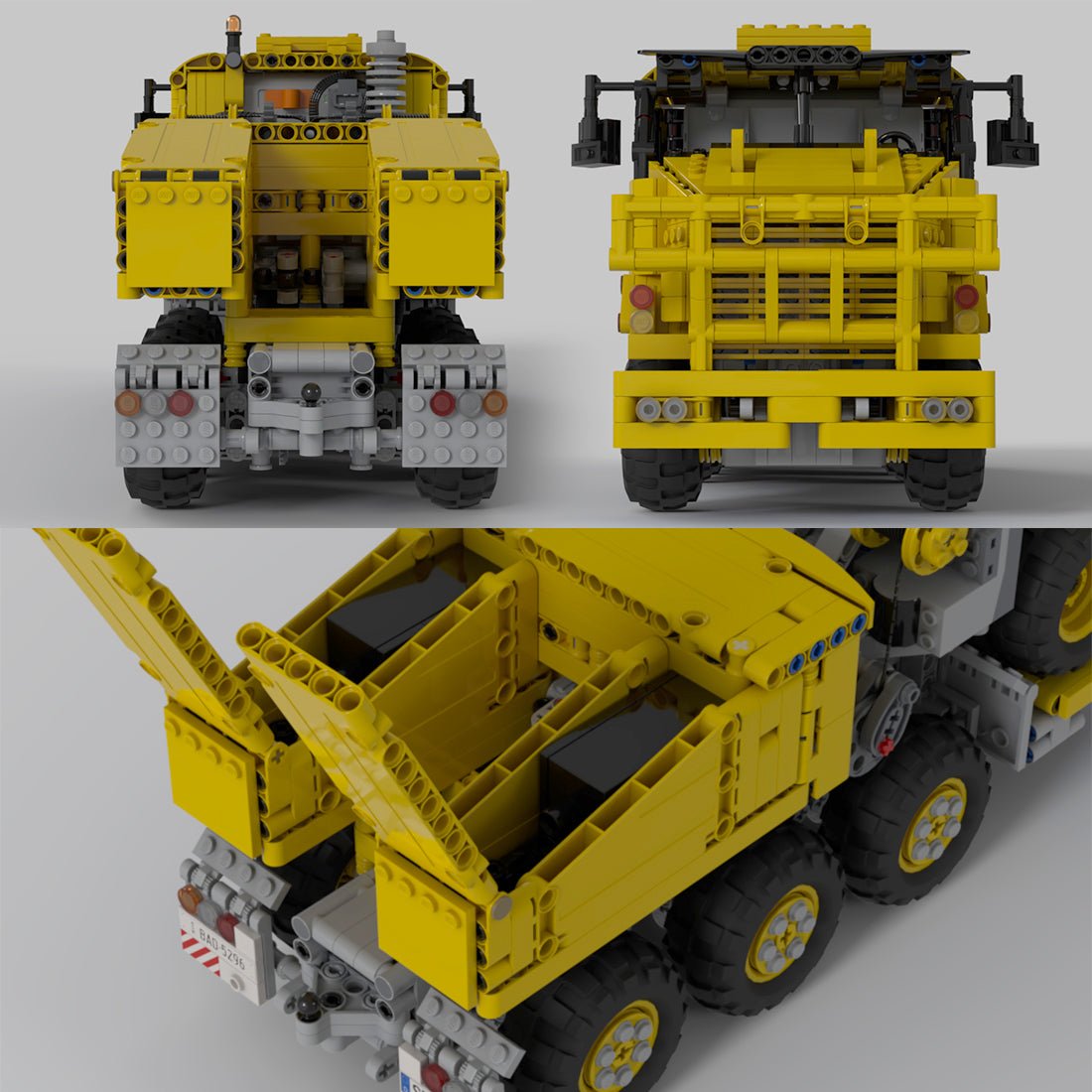 Dynamic Heavy Equipment Transporter with Suspension - LesDiy