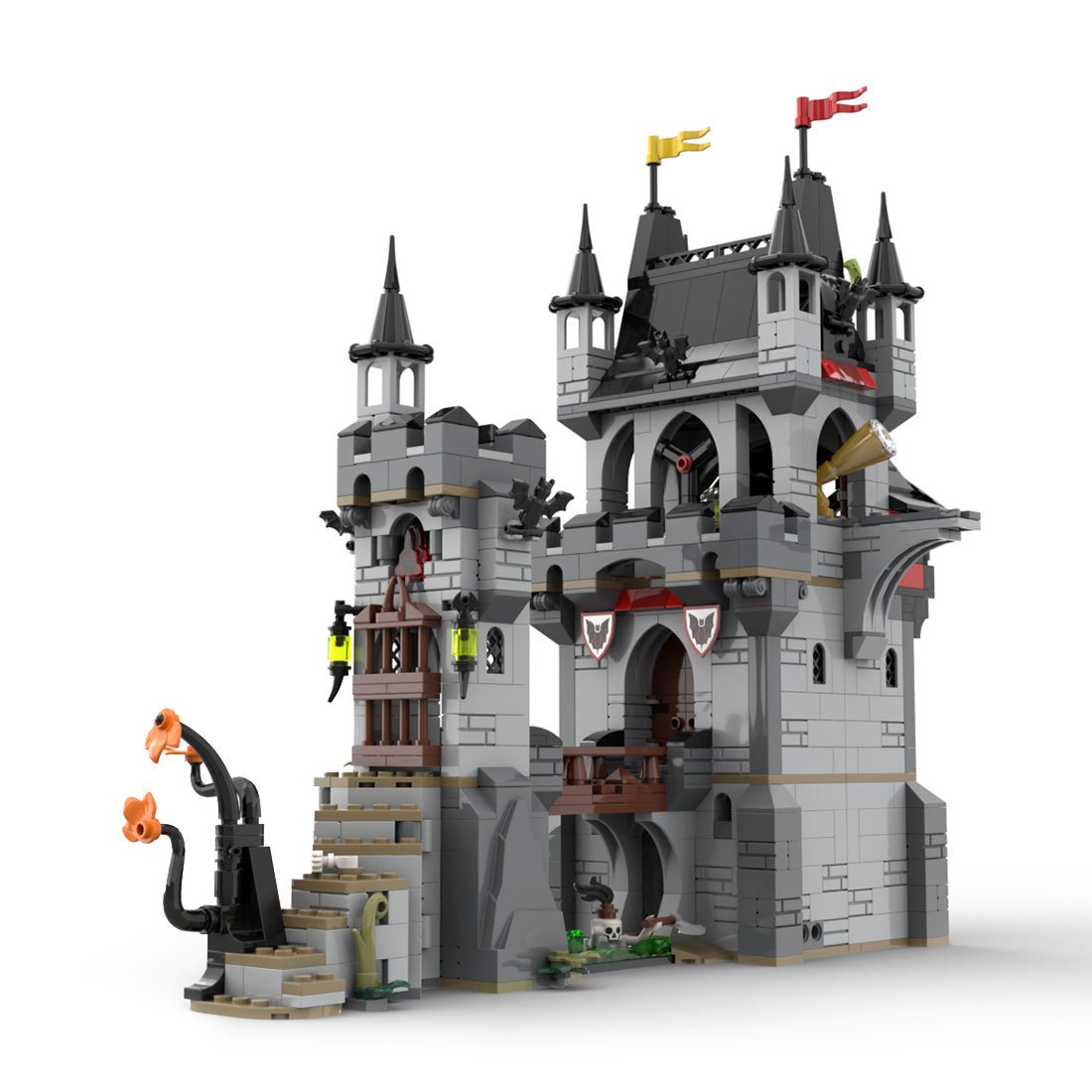 Fright Knights Castle Building Blocks - LesDiy - Building Blocks