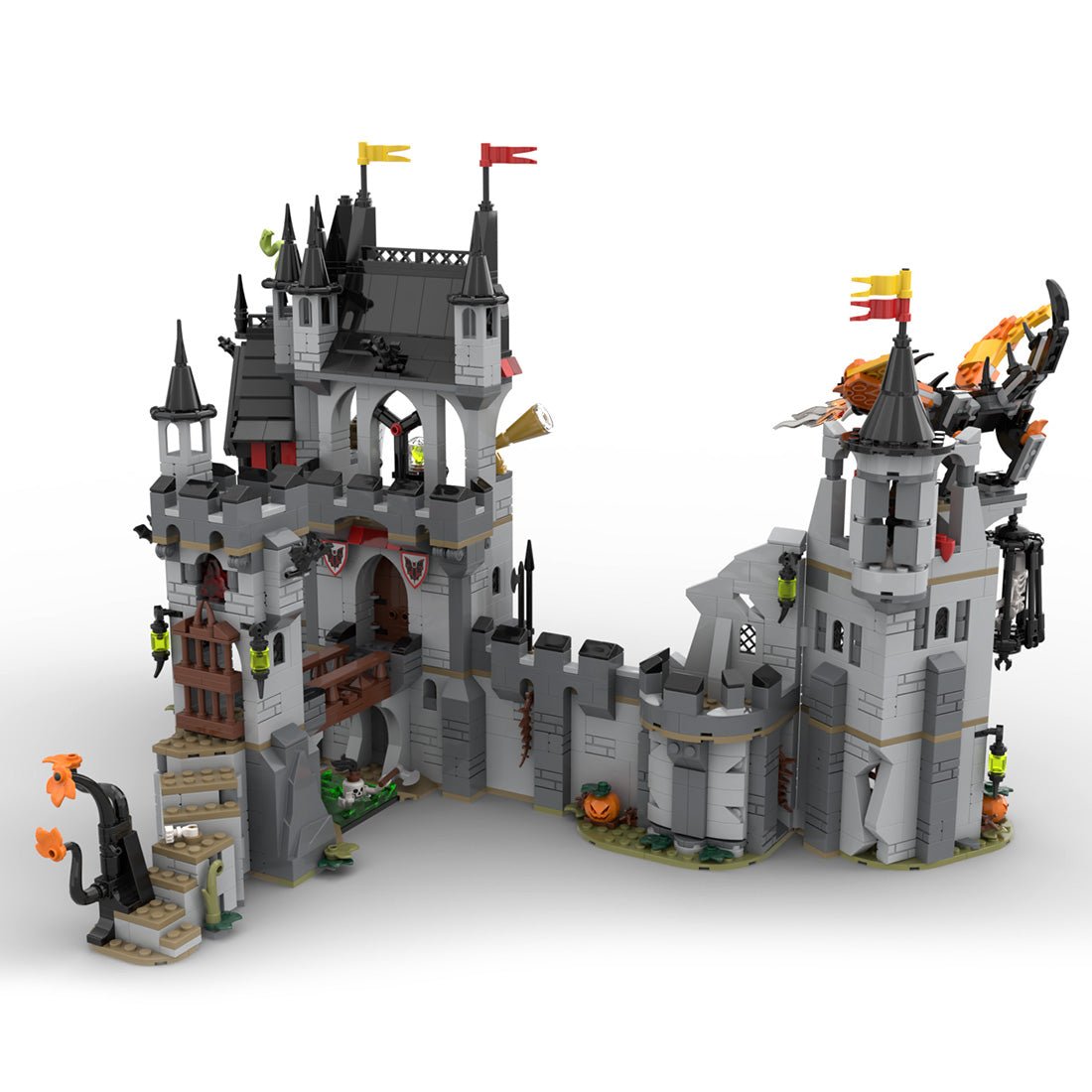 Fright Knights Castle Building Blocks - LesDiy - Building Blocks