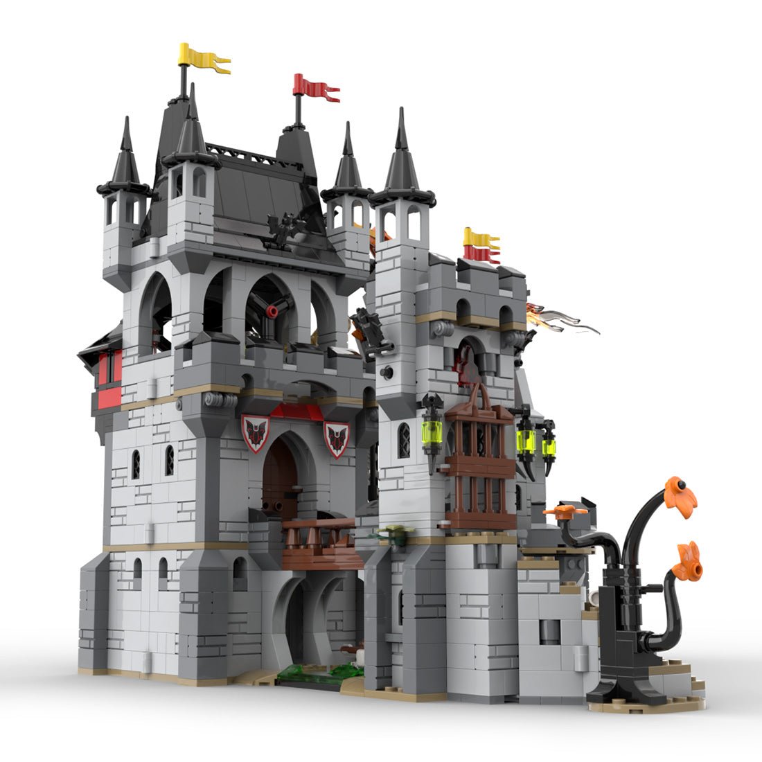 Fright Knights Castle Building Blocks - LesDiy - Building Blocks