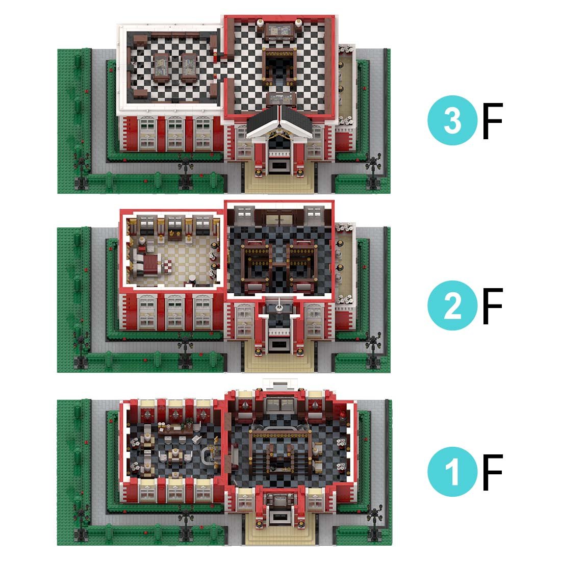 Georgian Brick Palace - LesDiy