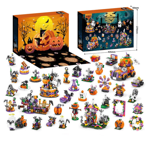 Halloween Calendar Blind Box Assembly Toy Building Blocks Set - LesDiy