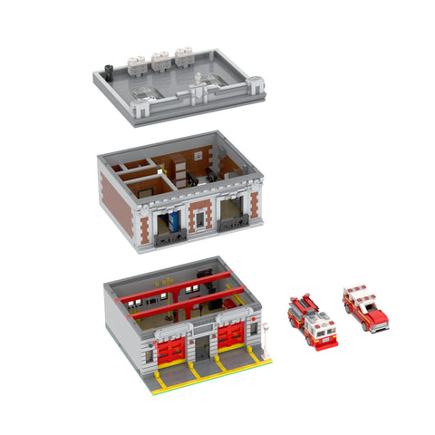 MOC-165068 Modular New York Firehouse