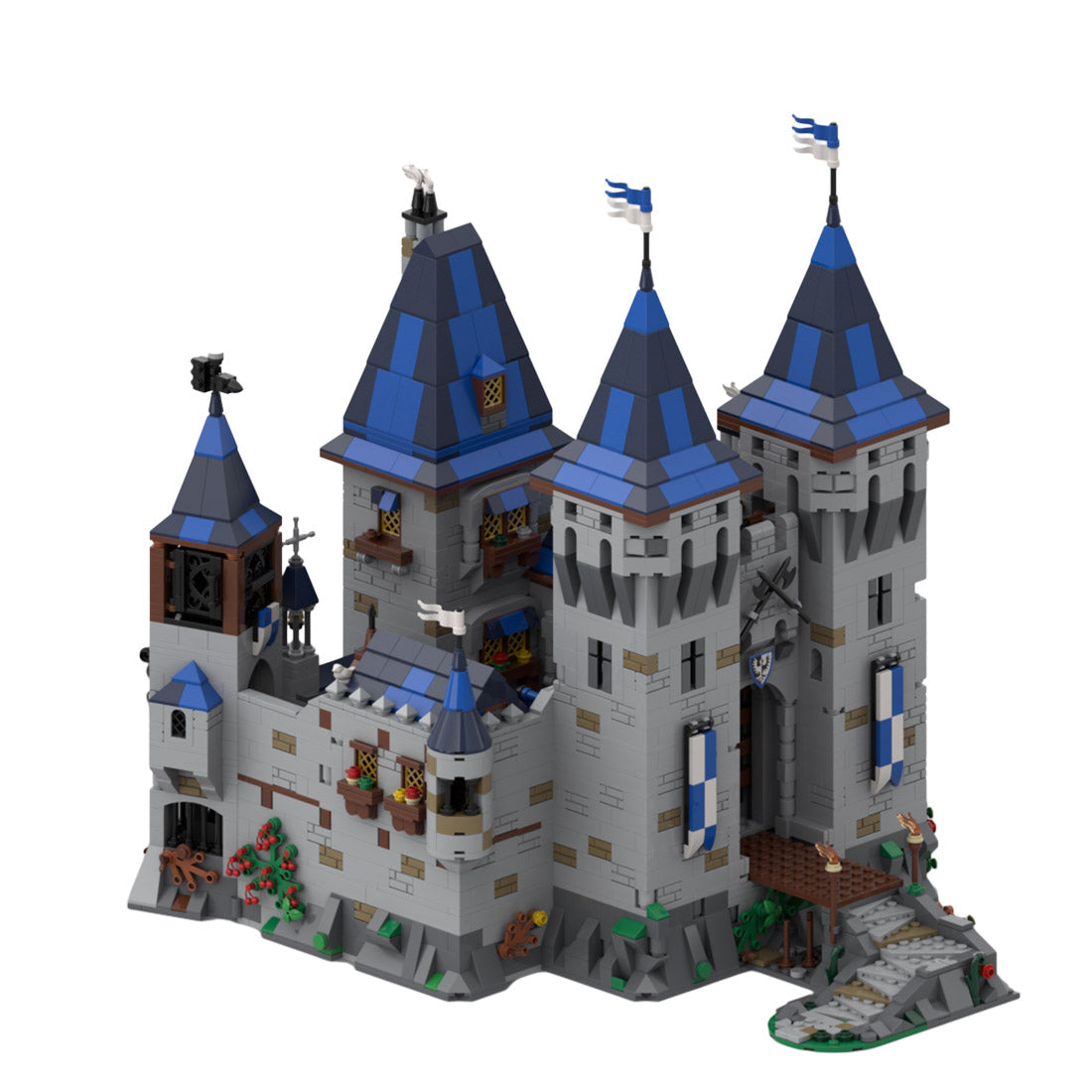 MOC-163712 Black Falcon Eagle's Nest Castle