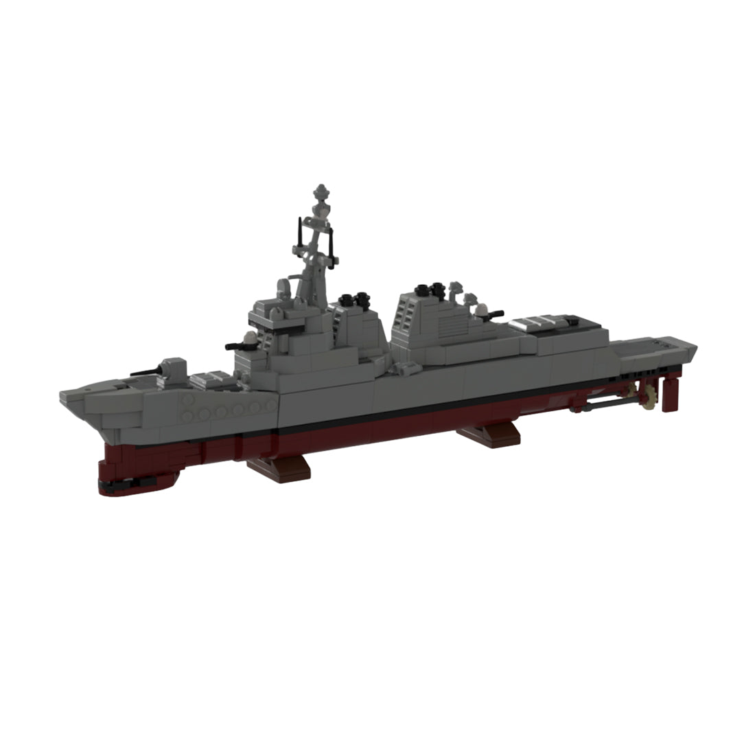 1/485 Scale USS Oscar Austin DDG-79 Military | lesdiy.com