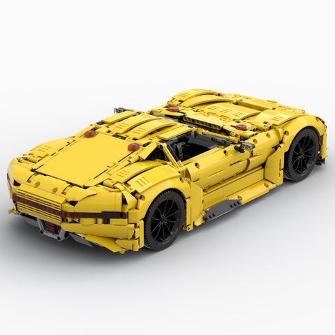 1/8 Scale Mercedes-Benz AMG Vision GT Sports Car Building Blocks