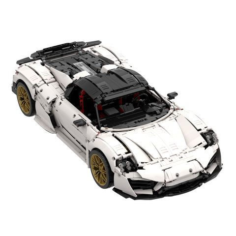 918 Sports Car Tech Building Blocks Set | LesDiy