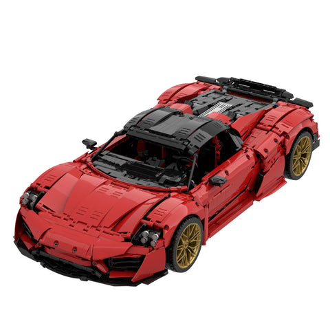 918 Sports Car Tech Building Blocks Set | LesDiy