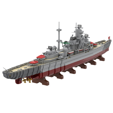 MOC-119082 Prinz Eugen RC Cruiser