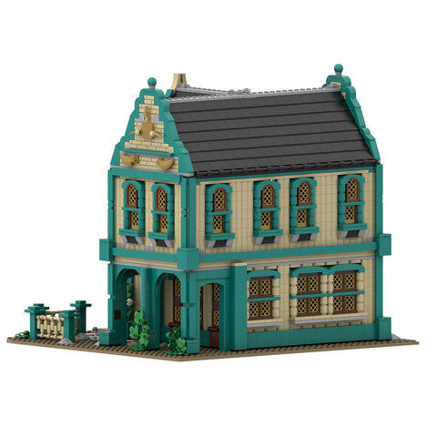 MOC-105517 Colonial Bath House | LesDiy